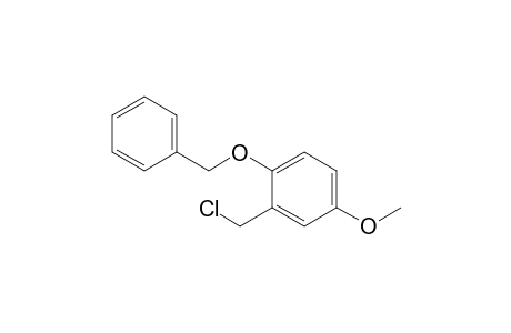 1-Benzoxy-2-(chloromethyl)-4-methoxy-benzene