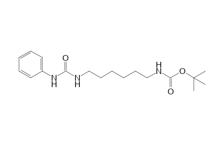 tert-butyl 6-(3-phenylureahexyl)carbamate