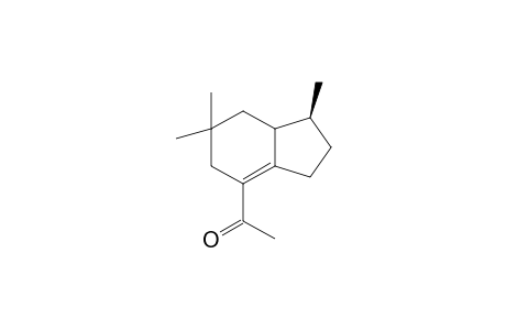 2-Acetyl-4,47-trimethylbicyclo[4.3.0]nonene