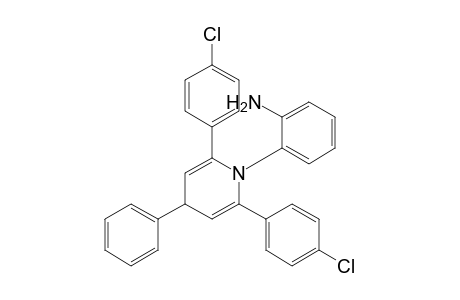 1-(2'-Aminophenyl)-2,6-bis(p-chlorophenyl)-4-phenyl-1,4-dihydropyridine