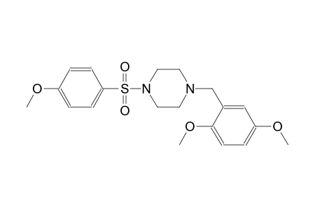 1-(2,5-dimethoxybenzyl)-4-[(4-methoxyphenyl)sulfonyl]piperazine