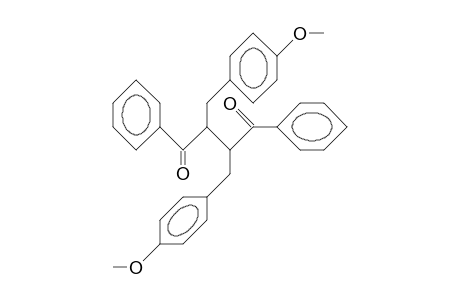(2R,3R)/(2S,3S)-2,3-Bis(4-methoxy-benzyl)-1,4-diphenyl-butane-1,4-dione