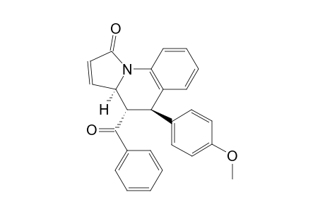 Endo-4-Benzoyl-5-anisyl-1,3a,4,5-tetrahydropyrrolo[1,2-a]quinolin-1-one