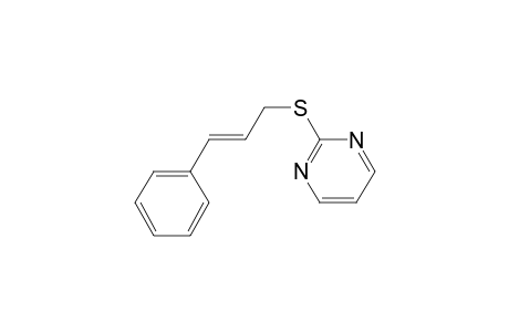 2-[(E)-3-phenylprop-2-enyl]sulfanylpyrimidine