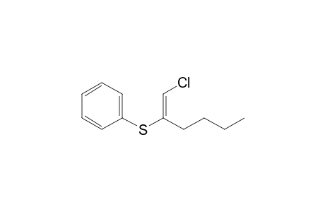[(1E)-1-(chloromethylene)pentyl]sulfanylbenzene