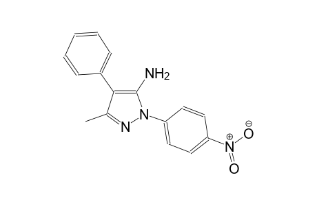 2H-Pyrazole, 3-amino-5-methyl-2-(4-nitrophenyl)-4-phenyl-