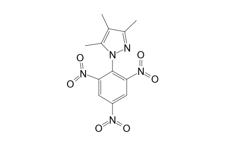3,4,5-trimethyl-1-(2,4,6-trinitrophenyl)pyrazole