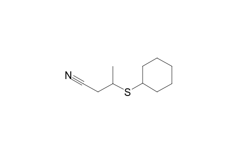 3-(Cyclohexylthio)butyronitrilde