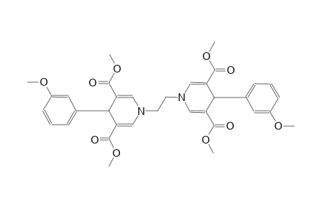 tetramethyl 1,1'-(ethane-1,2-diyl)bis(4-(3-methoxyphenyl)-1,4-dihydropyridine-3,5-dicarboxylate)