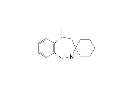 5-Methyl-1,2,4,5-tetrahydrospiro[benzo[C]azepine-3,1'-cyclohexane]