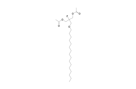 1,3-Diacetoxy-2-fluoro-2-(hexadecyloxymethyl)propane