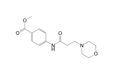 Methyl 4-([3-(4-morpholinyl)propanoyl]amino)benzoate