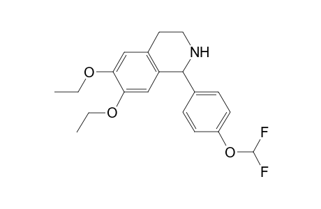 1-(4-Difluoromethoxy-phenyl)-6,7-diethoxy-1,2,3,4-tetrahydro-isoquinoline