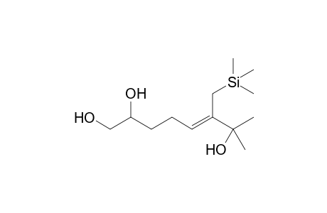 (Z)-7-methyl-6-[(trimethylsily)methyl]-5-octene-1,2,7-triol