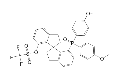 (R)-7-DI-(PARA-METHOXYPHENYL)-PHOSPHINYL-7'-TRIFLUOROMETHANESULFONYLOXY-1,1'-SPIROBIINDANE