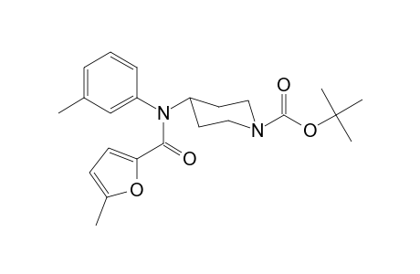 tert-Butyl-4-[(5-methylfuran-2-carbonyl)(3-methylphenyl)amino]piperidine-1-carboxylate