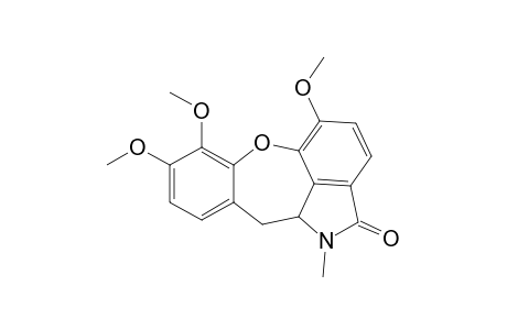 Benzoxepino[4,3,2-cd]isoindol-2(1H)-one, 11,11a-dihydro-5,7,8-trimethoxy-1-methyl-, (.+-.)-