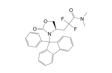 N,N-DIMETHYL-(4S)-2-OXO-3-(9-PHENYLFLUOREN-9-YL)-OXAZOLIDINE-4-(2',2'-DIFLUORO)-PROPIONAMIDE