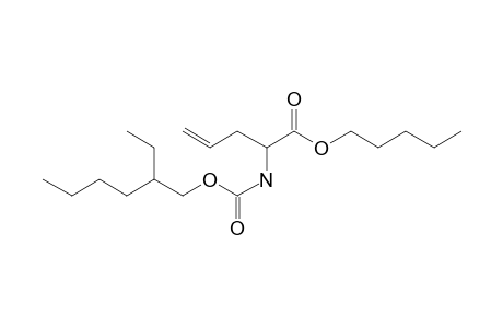 2-Aminopent-4-enoic acid, N-(2-ethylhexyloxycarbonyl)-, pentyl ester