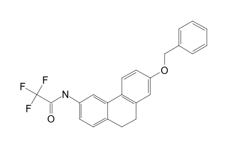 2-BENZYLOXY-6-TRIFLUOROACETAMIDO-9,10-DIHYDROPHENANTHRENE