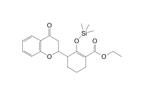 2-[2-(Trimethylsiloxy)-3-(ethoxycarbony)cyclohex-2,3-dien-yl]-4H-2,3-dihydrobenzopyran