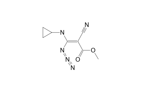 3-AZIDO-2-CYANO-3-(CYCLOPROPYLAMINO)-ACRYLIC-ACID,METHYLESTER