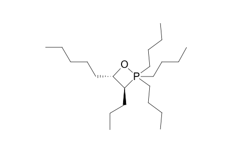 TRANS-P,P,P-TRIBUTYL-3-PHENYL-4-PROPYLOXAPHOSPHETANE