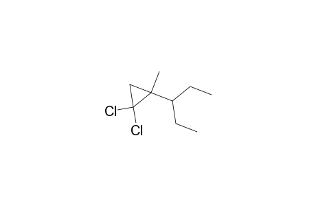 1,1-bis(chloranyl)-2-methyl-2-pentan-3-yl-cyclopropane