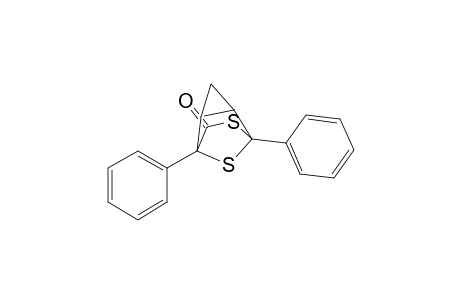 6,8-Dithiatricyclo[3.2.1.0(2,4)]octan-7-one, 1,5-diphenyl-, (1.alpha.,2.beta.,4.beta.,5.alpha.)-