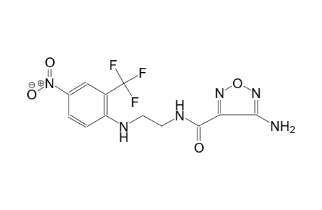 4-Amino-N-[2-[4-nitro-2-(trifluoromethyl)anilino]ethyl]-1,2,5-oxadiazole-3-carboxamide