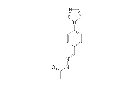 4-IMBZM;4-(1H-IMIDAZOLE-1-YL)-BENZALDEHYDE-ACETYL-HYDRAZONE;ENOL-TAUTOMER