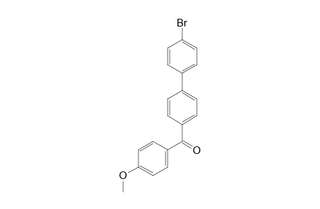 4'-Bromo-[1,1 '-biphenyl]-4-yl p-methoxyphenyl methanone