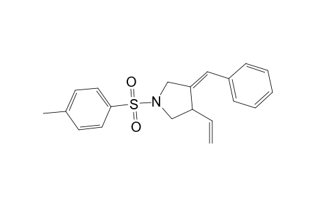 (E)-3-Benzylidene-1-(4-methylphenylsulfonyl)-4-vinylpyrrolidine
