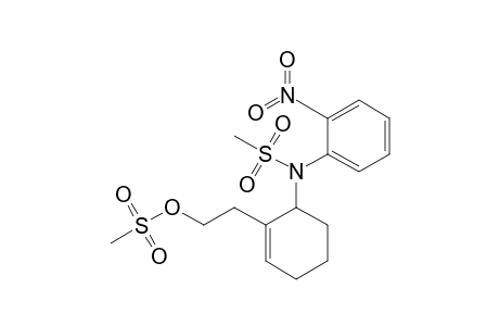 N-[2-(2-Methylsulfonyloxyethyl)cyclohex-2-enyl]-N-(2-nitrophenyl)methanesulfonamide