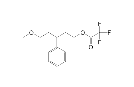 5-Methoxy-3-phenylpentyl trifluoroacetate