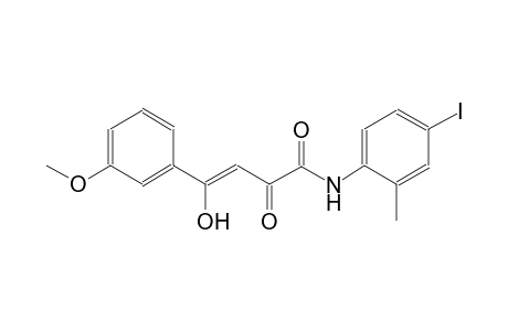 (3Z)-4-hydroxy-N-(4-iodo-2-methylphenyl)-4-(3-methoxyphenyl)-2-oxo-3-butenamide