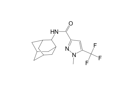 N-(2-adamantyl)-1-methyl-5-(trifluoromethyl)-1H-pyrazole-3-carboxamide