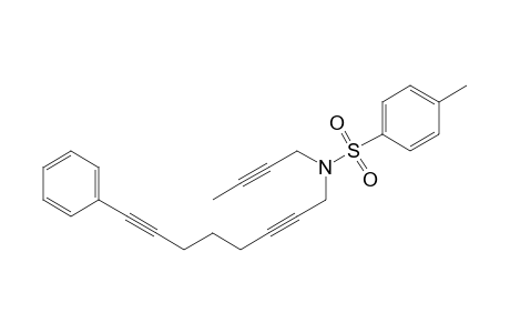 N-but-2-ynyl-4-methyl-N-(8-phenylocta-2,7-diynyl)benzenesulfonamide
