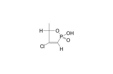 2-HYDROXY-4-CHLORO-2-OXO-5-METHYL-1,2-OXAPHOSPHOL-3-ENE