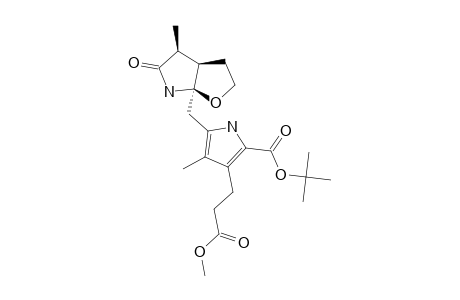 (2SR,3SR,4SR)-9-(TERT.-BUTOXYCARBONYL)-4,3-(EPOXYETHANO)-2,3,4,5-TETRAHYDRO-8-[2-(METHOXYCARBONYL)-ETHYL]-2,7-DIMETHYL-DIPYRRIN-1(10H)-ONE
