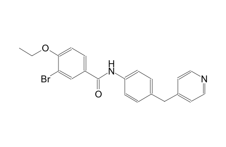 benzamide, 3-bromo-4-ethoxy-N-[4-(4-pyridinylmethyl)phenyl]-