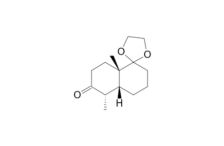 (1.beta.,6.beta.,7.alpha.)-2,2-(1,2-Ethoxydioxy)-1,7-dimethylbicyclo[4.4.0]decane-8-one