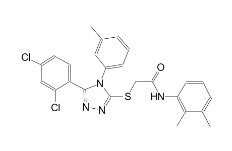 acetamide, 2-[[5-(2,4-dichlorophenyl)-4-(3-methylphenyl)-4H-1,2,4-triazol-3-yl]thio]-N-(2,3-dimethylphenyl)-