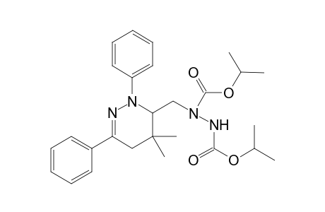Diisopropyl 1-((4,4-Dimethyl-2,6-diphenyl-2,3,4,5-tetrahydropyridazin-3-yl)methyl)hydrazine-1,2-dicarboxylate