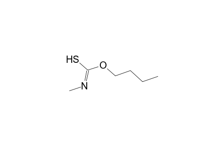 Carbamothioic acid, methyl-, O-butyl ester