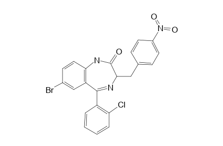 7-Bromo-5-(2-chloro-phenyl)-3-(4-nitro-benzyl)-1,3-dihydro-benzo[E][1,4]diazepin-2-one