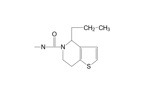 N-methyl-4-propyl-4,5,6,7-tetrahydrothieno[3,2-c]pyridine-5-carboxamide