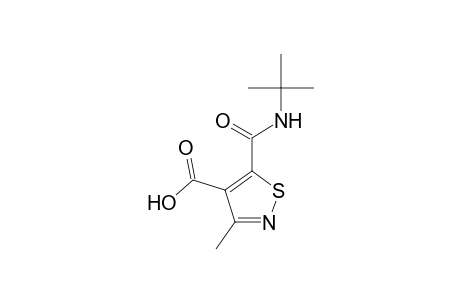 4-Isothiazolecarboxylic acid, 5-[[(1,1-dimethylethyl)amino]carbonyl]-3-methyl-