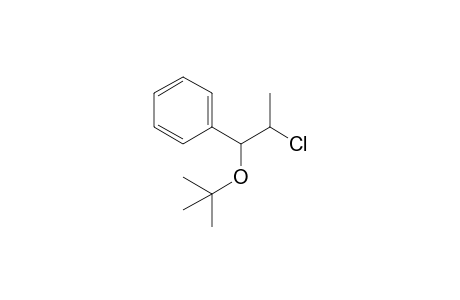 erythro-1-tert-butoxy-1-phenyl-2-chloropropane