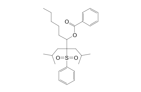 4-ISOBUTYL-2-METHYL-4-(PHENYL-SULFONYL)-DEC-5-YL-BENZOATE
